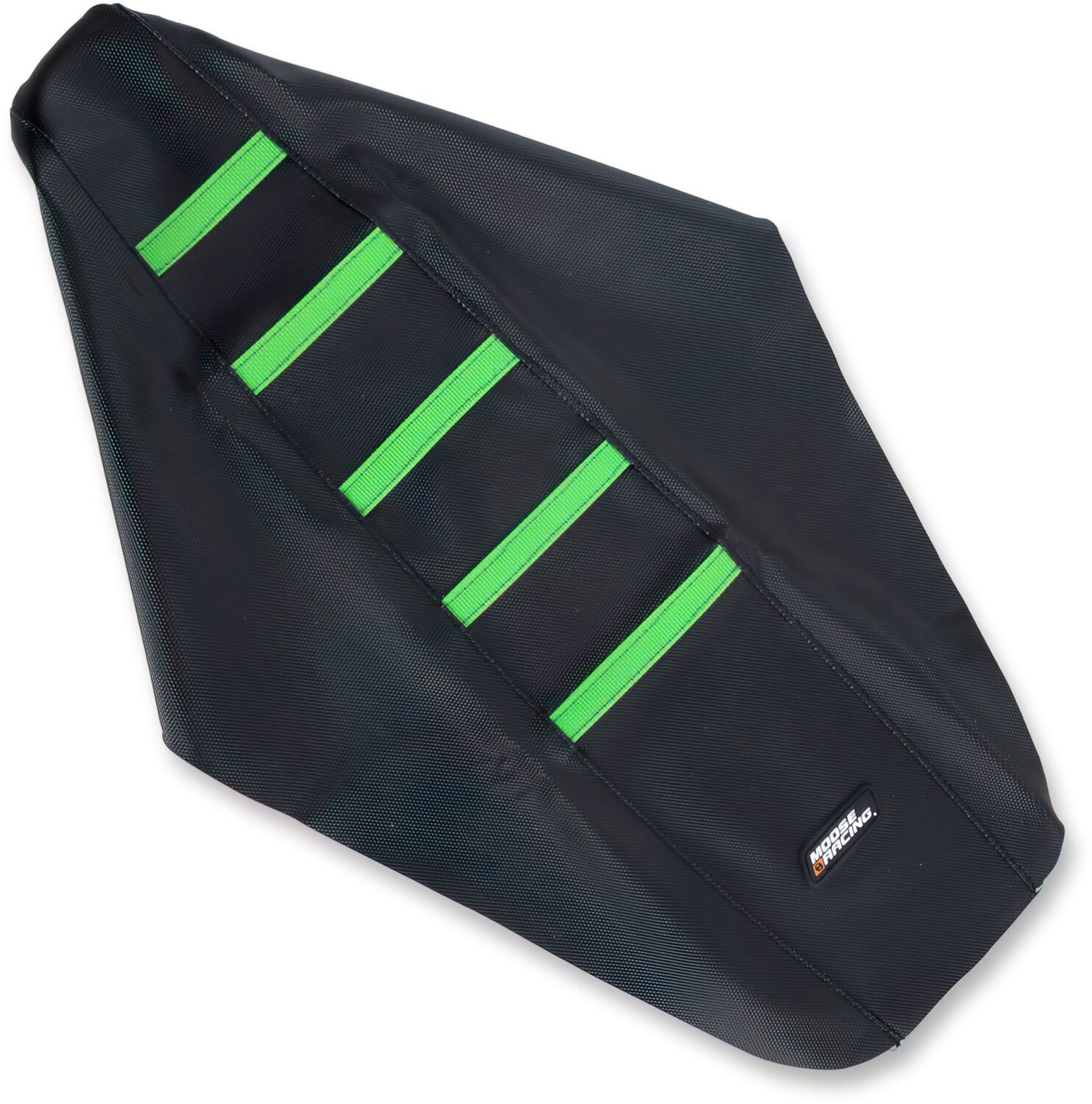 Image of Sitzbezug gerippt Moose Racing KXF 250 schwarz / grün