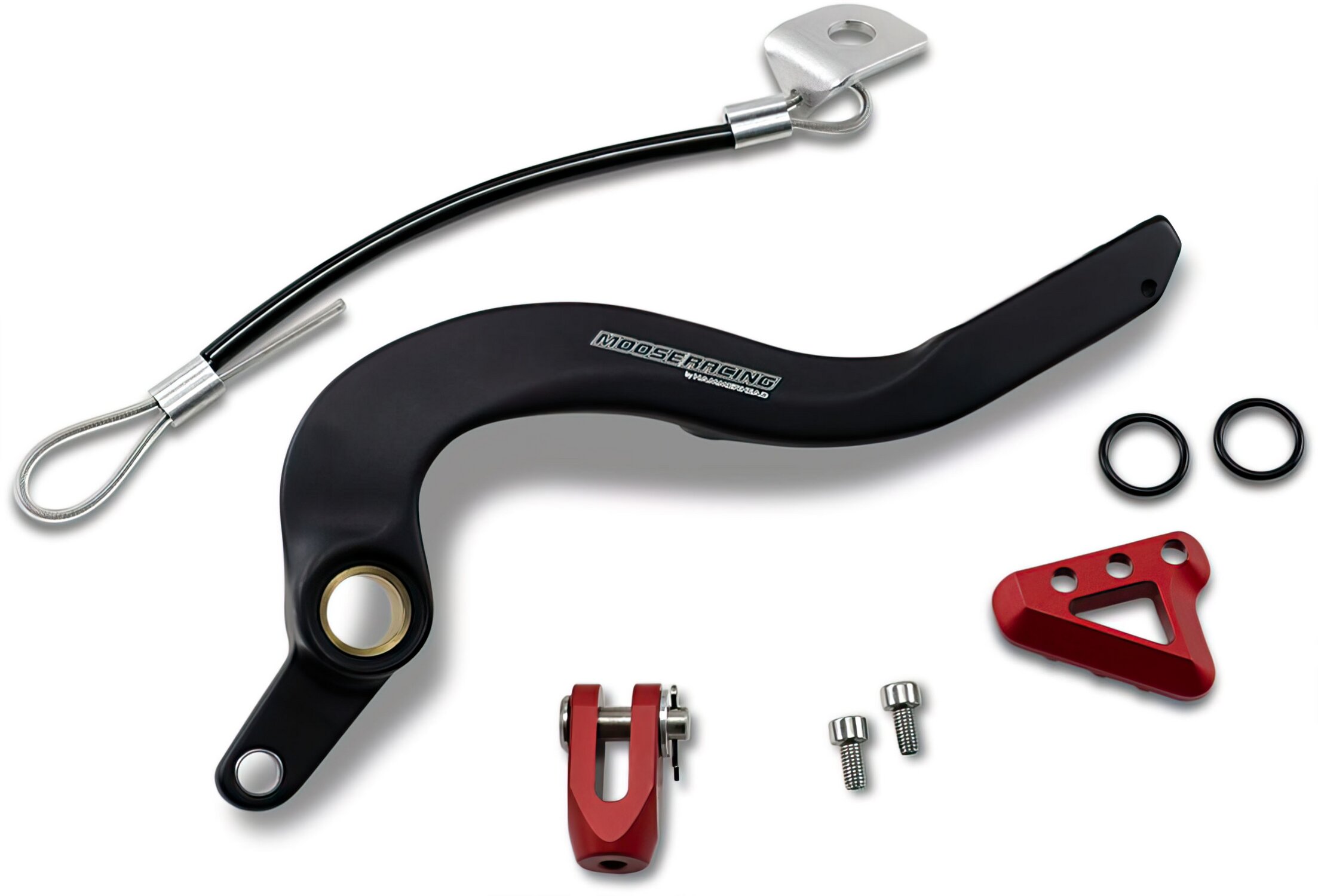 Image of Bremspedal Alu Moose Racing CRF 450 rot