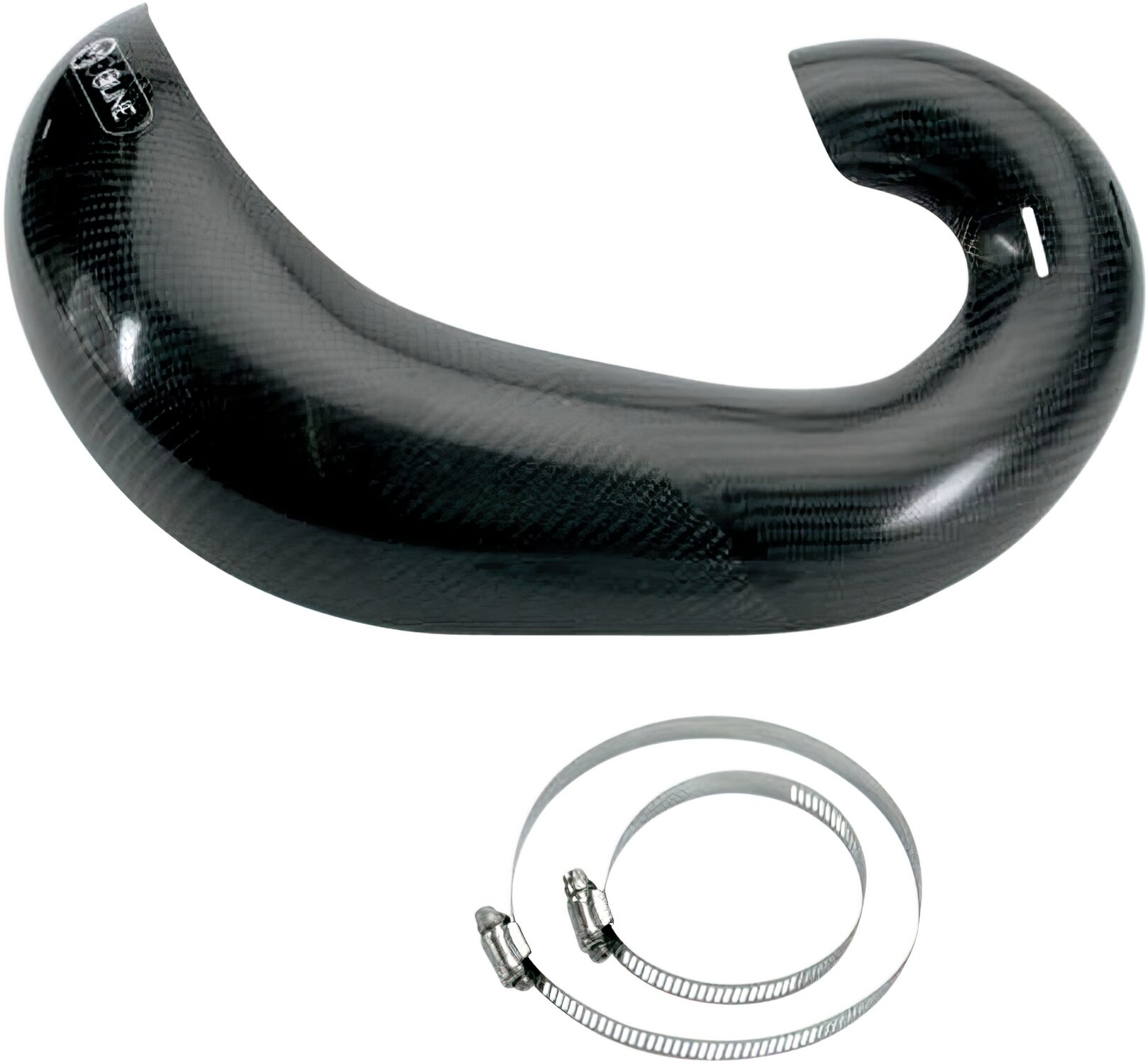 Image of Auspuffschutz carbon 2T Moose Racing PRO CIRCUIT EXC / SX 250 - 300