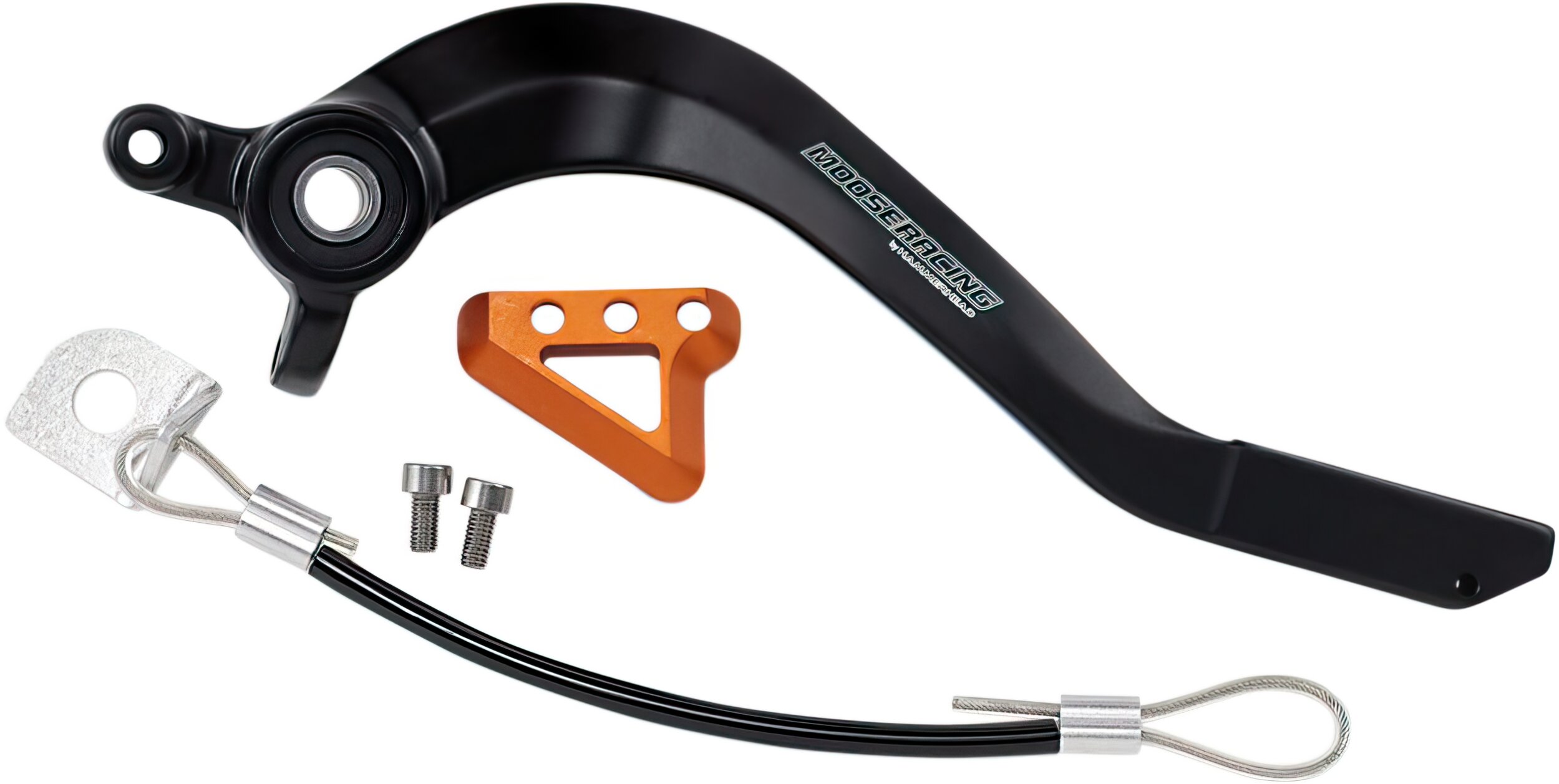 Image of Bremspedal Alu Moose Racing SX 85 orange