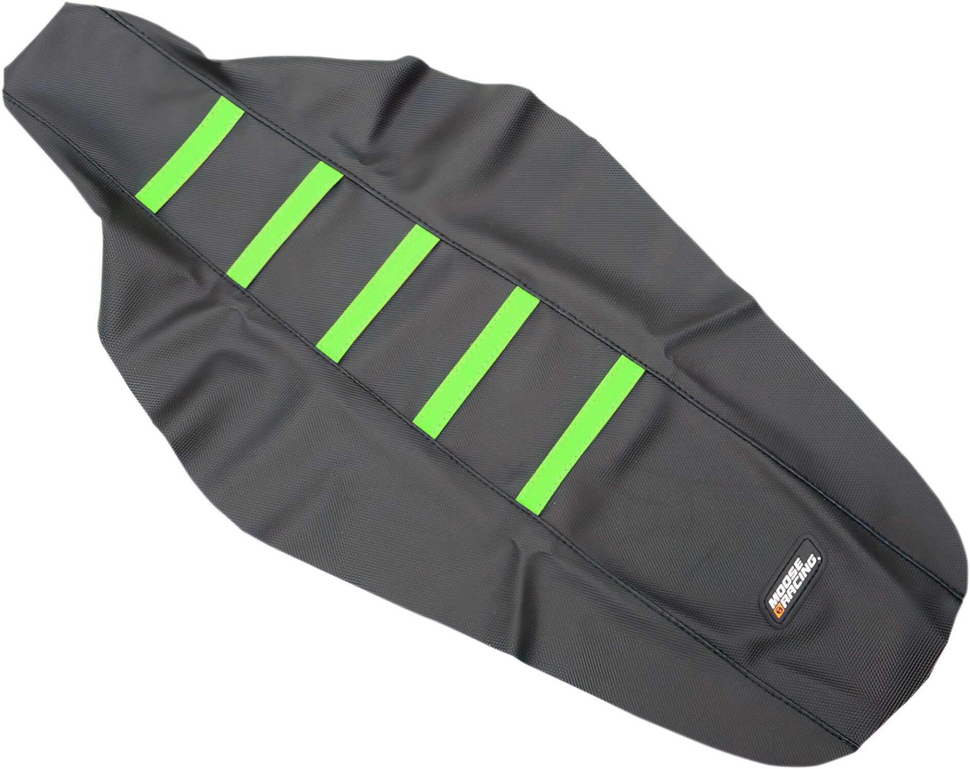 Image of Sitzbezug gerippt Moose Racing KXF 450 schwarz / grün