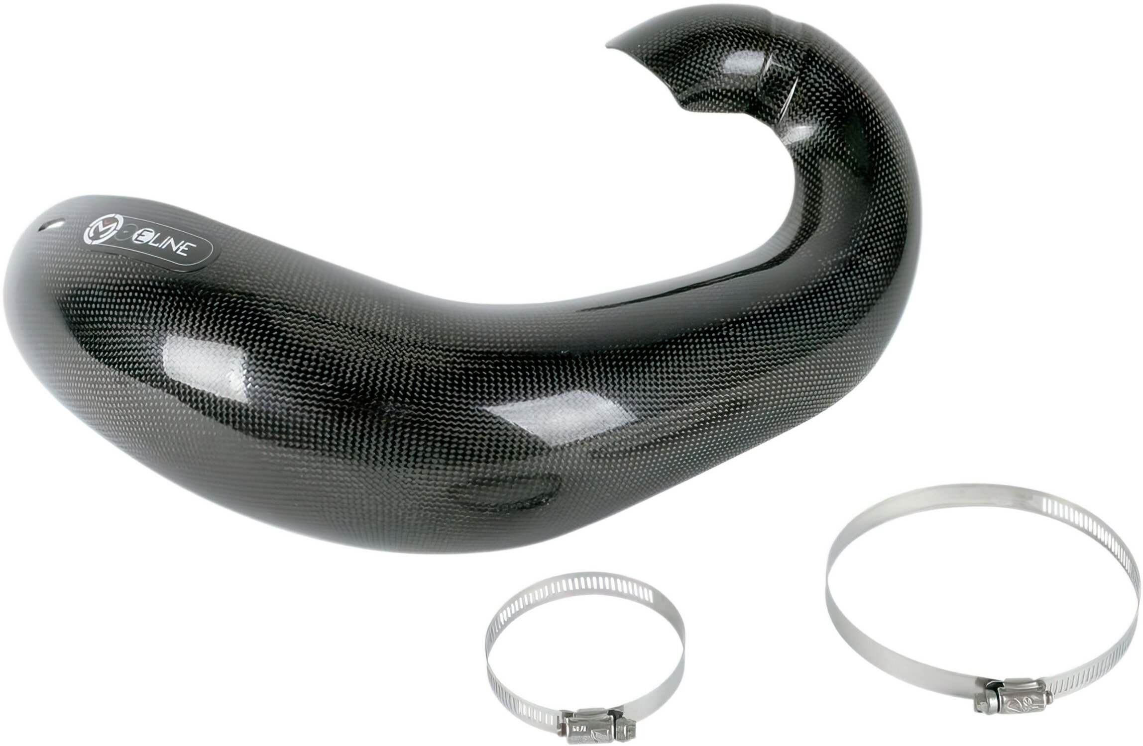 Image of Auspuffschutz carbon 2T Moose Racing PRO CIRCUIT CR 250