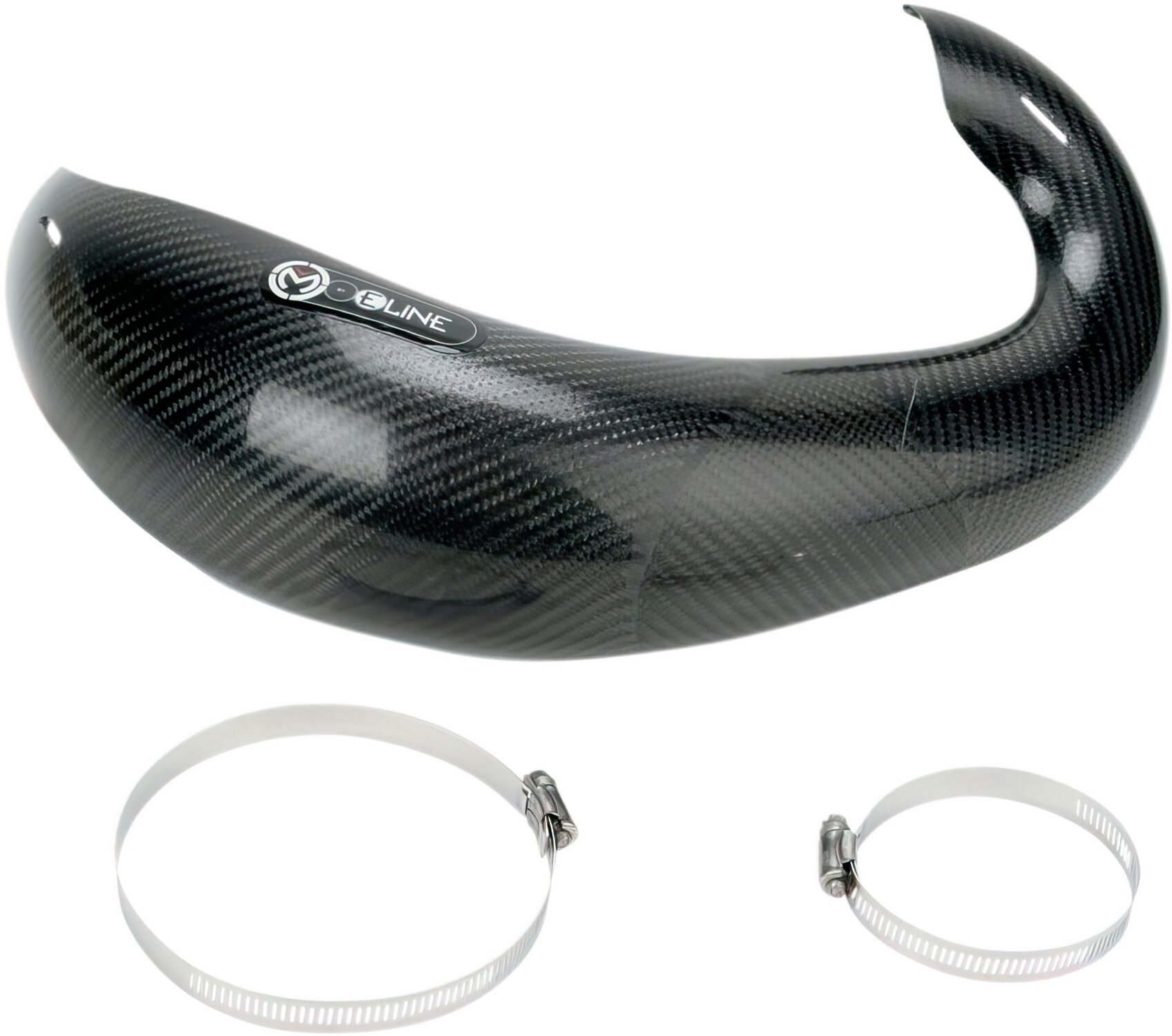 Image of Auspuffschutz carbon 2T Moose Racing FMF CR 250