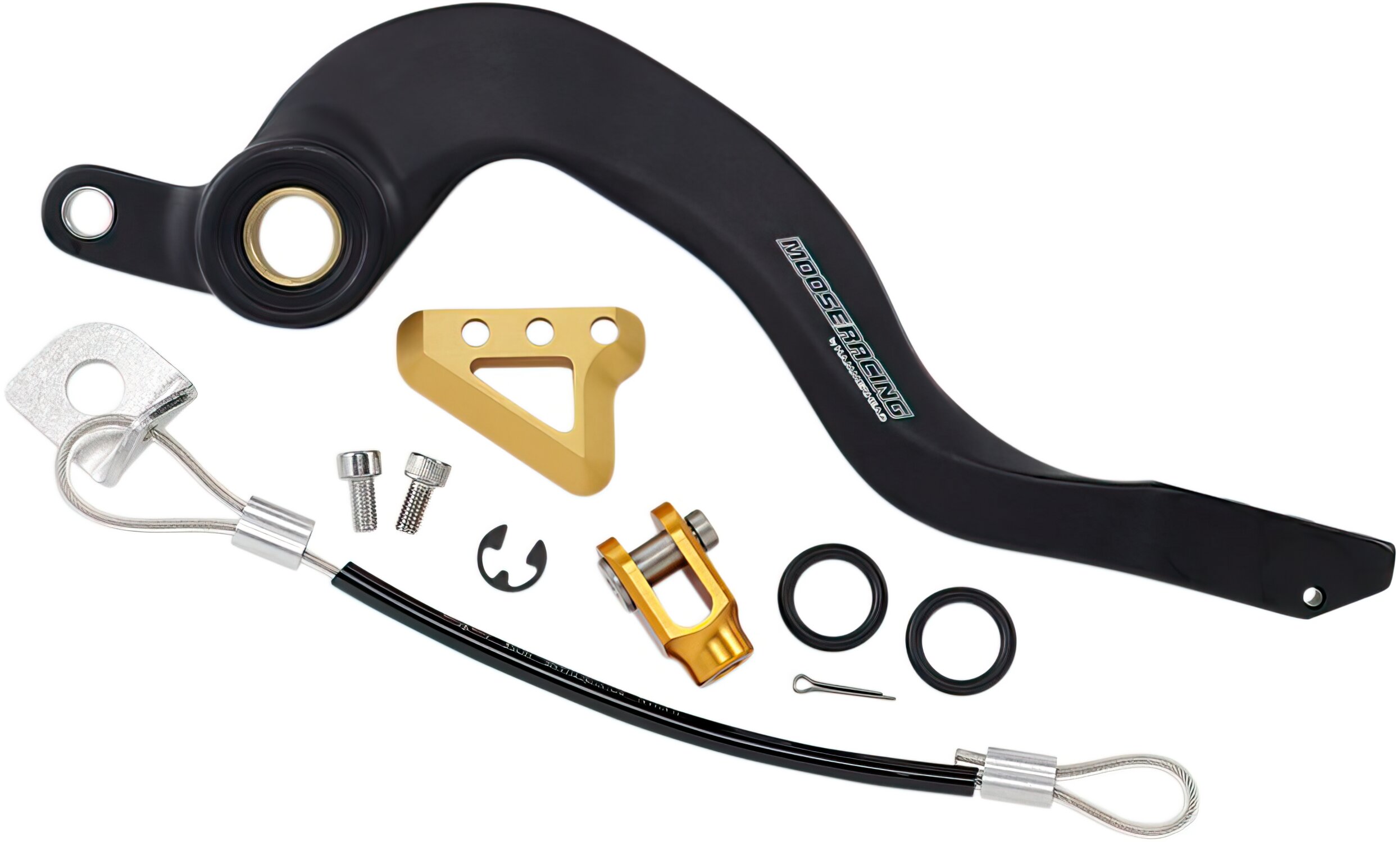 Image of Bremspedal Alu Moose Racing RM-Z 250 / 450 orange