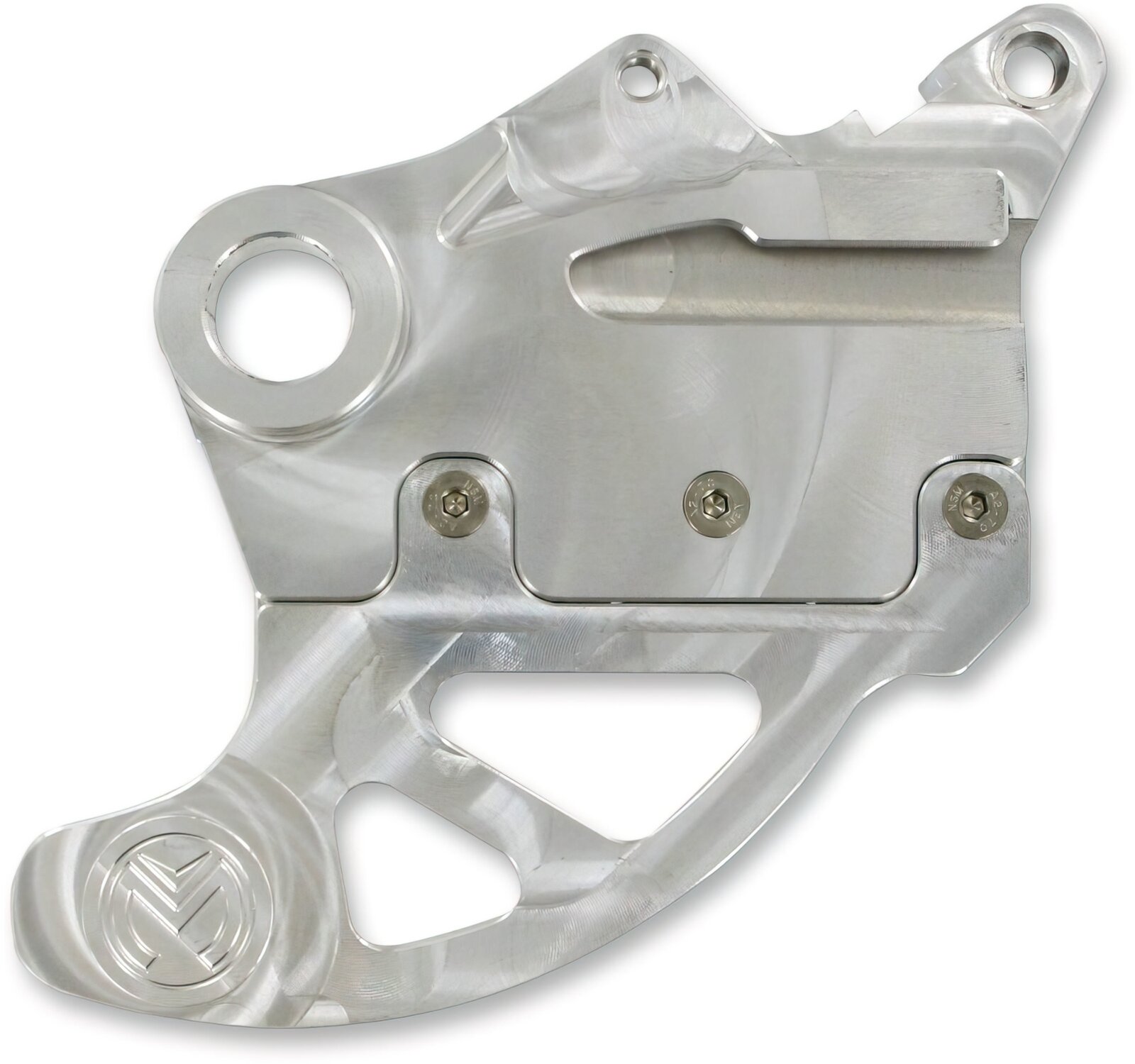 Image of Bremsscheibenschutz + Bremssatteladapter Moose Racing Pro Shark KXF 250 / 450