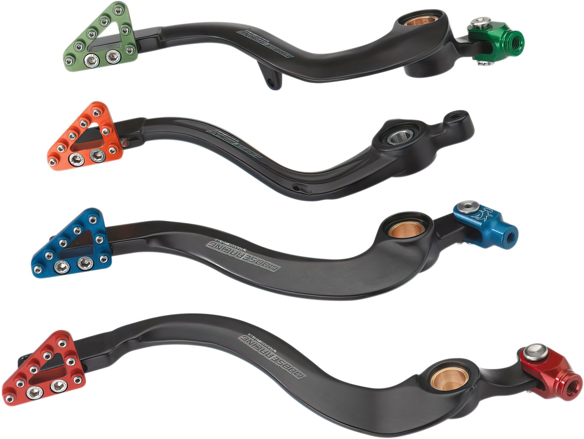 Image of Bremspedal Alu Moose Racing CR 250 rot