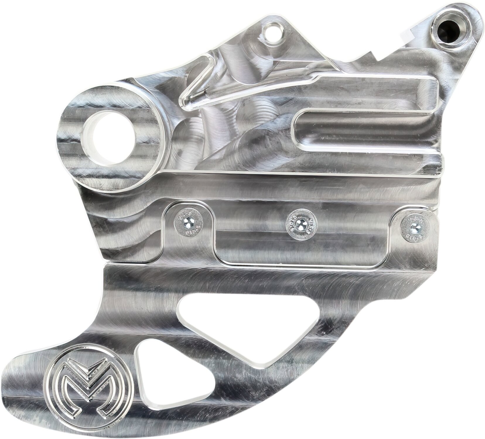 Image of Bremsscheibenschutz + Bremssatteladapter Moose Racing Pro Shark Beta RR 125 - 480