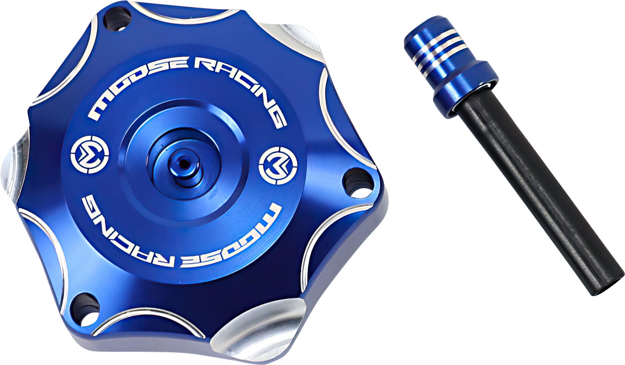 Image of Tankdeckel Alu Moose Racing Yamaha YZ 65 blau