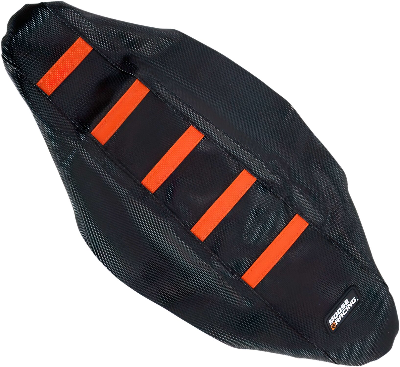 Image of Sitzbezug Ribbed Moose Racing KTM SX 85 schwarz / orange