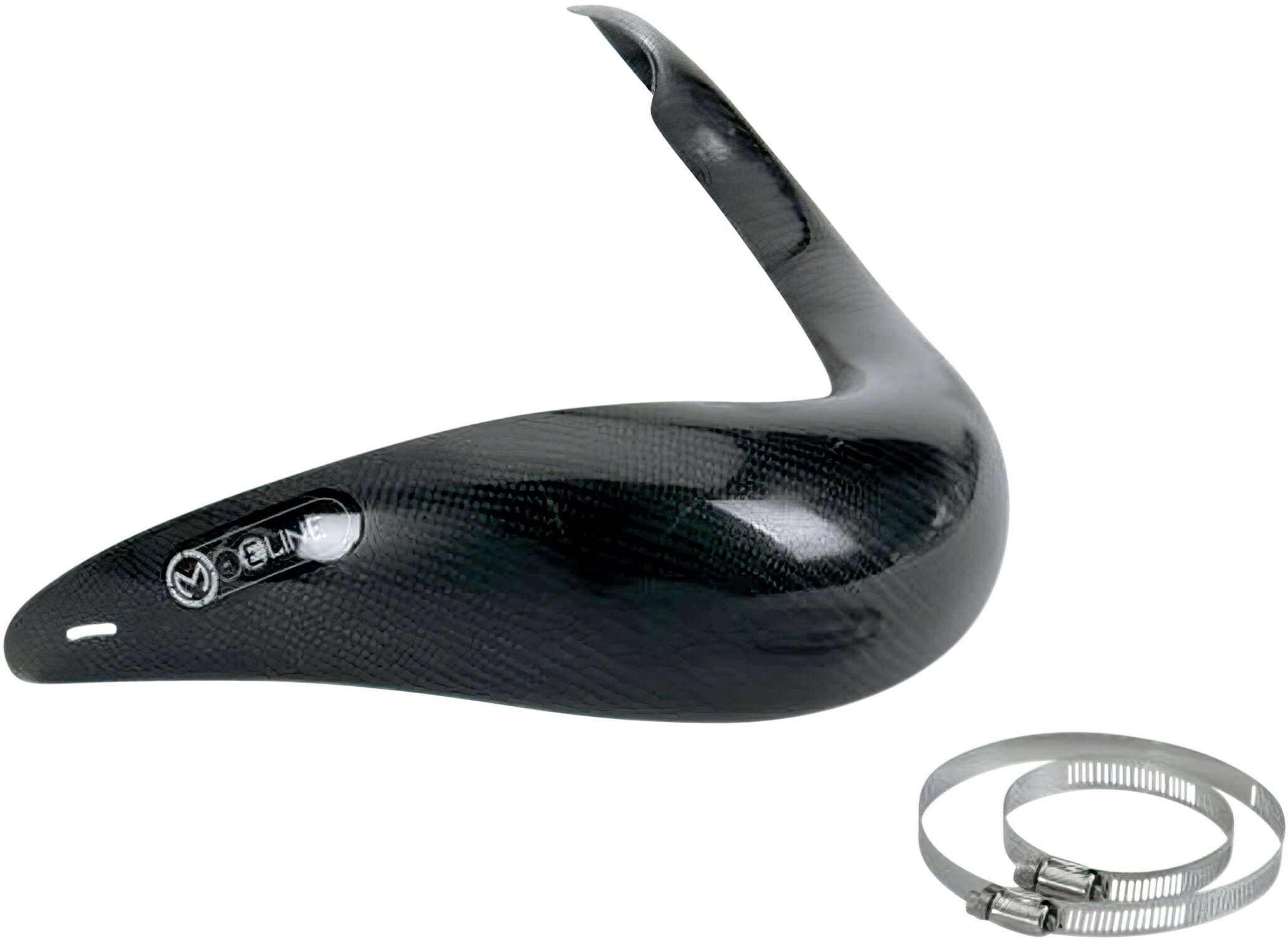 Image of Auspuffschutz carbon 2T Moose Racing FMF SX / EXC 250