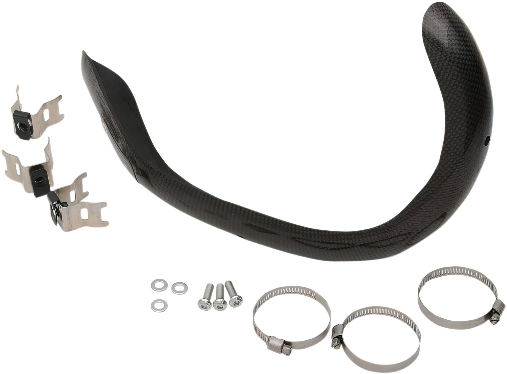 Image of Auspuffschutz carbon Moose Racing 350 FC / FE 350