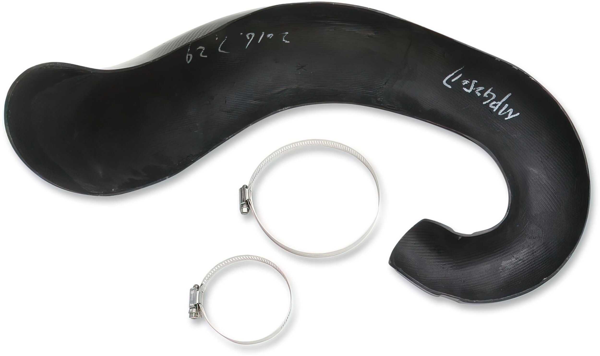 Image of Auspuffschutz carbon 2T Moose Racing original