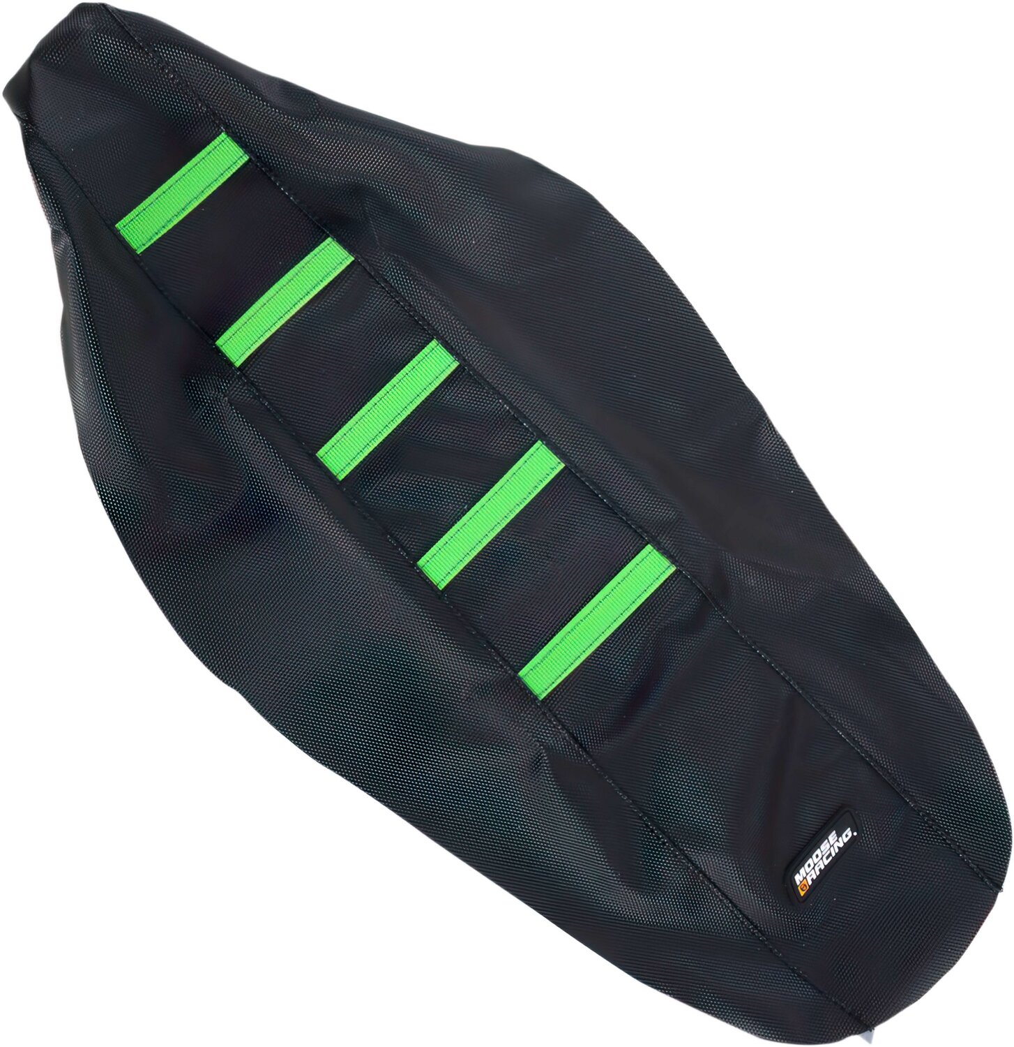 Image of Sitzbezug gerippt Moose Racing KXF 250 / 450 schwarz / grün 2013-2016