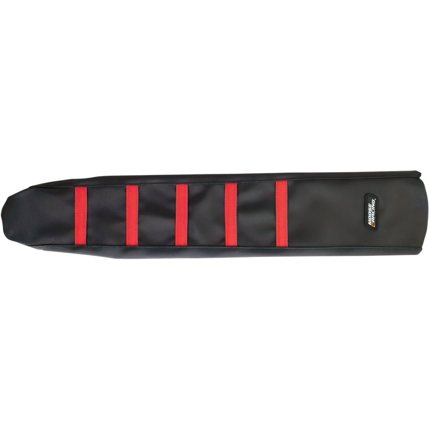 Image of Sitzbezug gerippt Moose Racing Beta RR 250 - 480 schwarz / rot