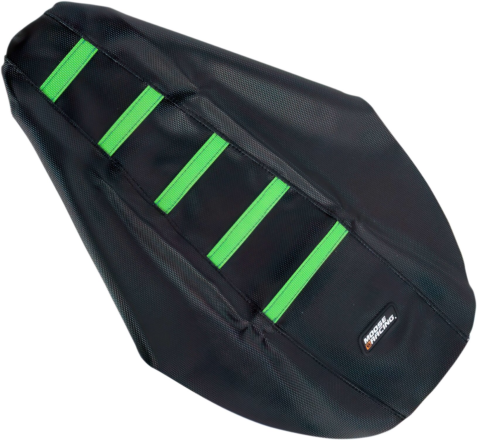 Image of Sitzbezug gerippt Moose Racing KX 80 / 85 schwarz / grün