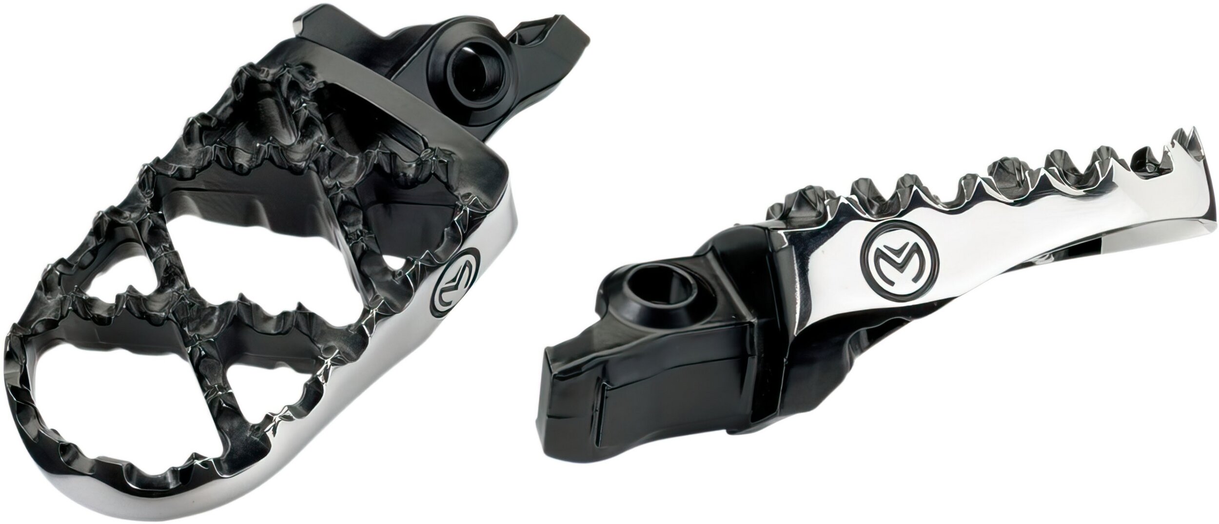 Image of Fußrasten Moose Racing Hybrid versetzt 13mm DR-Z 400 / RM 125