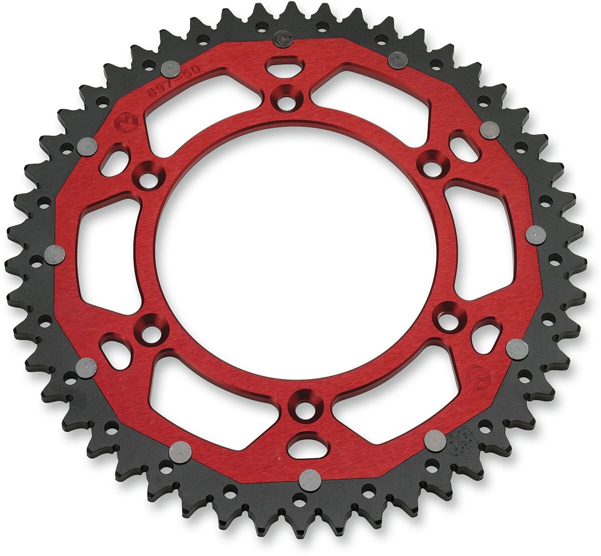 Image of Kettenrad Alu / Stahl 520 Moose Racing Beta / Honda Z49 rot