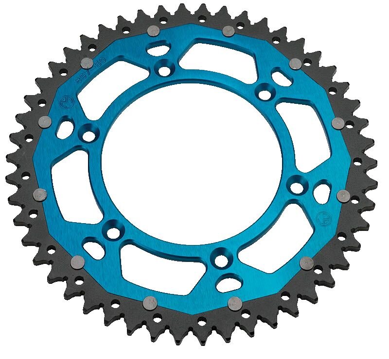 Image of Kettenrad Alu / Stahl 428 Moose Racing TC / SX 85 Z49 blau