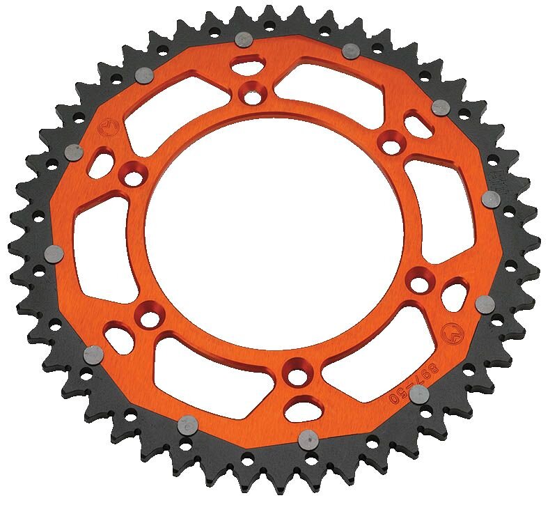 Image of Kettenrad Alu / Stahl 428 Moose Racing TC / SX 85 Z48 orange