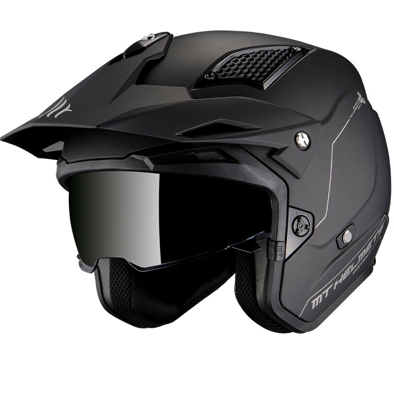 Image of Trialhelm MT Helmets District SV schwarz matt XXL