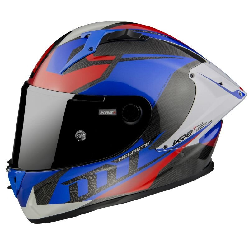Image of Integralhelm MT Helmets KRE+ Carbon Projectile D7 blau XL