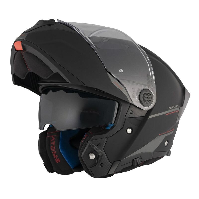 Image of Klapphelm MT Helmets Atom 2 SV matt schwarz XXL
