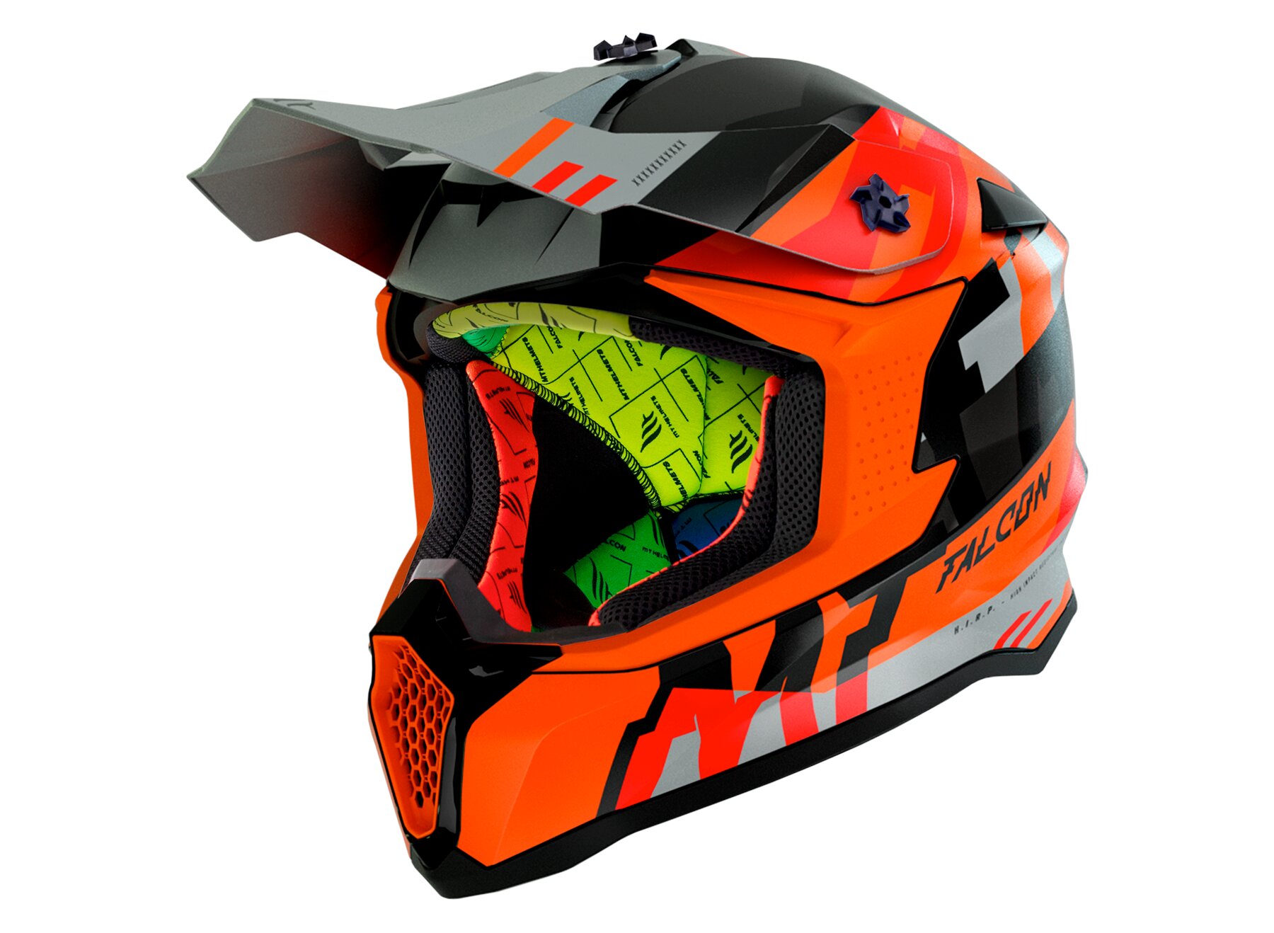 Image of Crosshelm MT Helmets Falcon Arya matt orange XXL