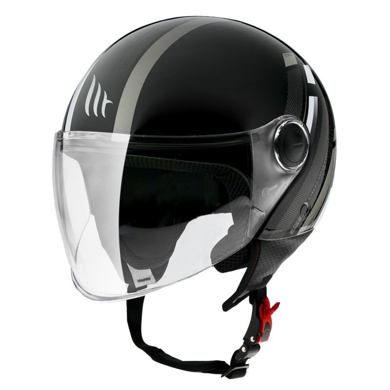Image of Jethelm MT Helmets Street Scope D2 schwarz / grau M