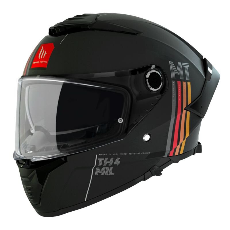 Image of Integralhelm MT Helmets Thunder 4 SV Mil matt schwarz XXL