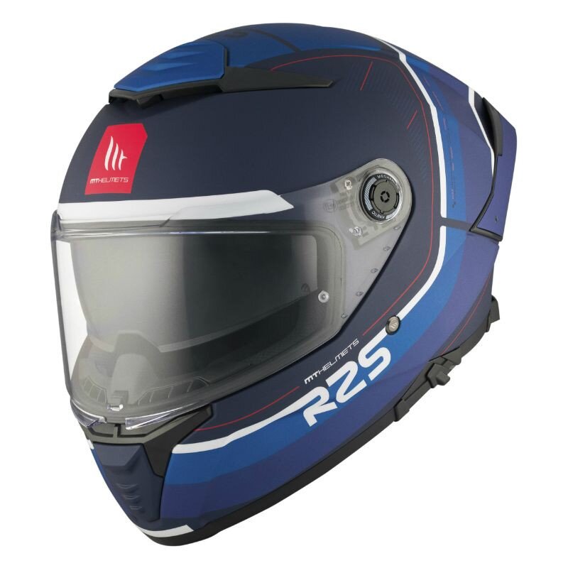 Image of Integralhelm MT Helmets Thunder 4 SV R25 matt blau M