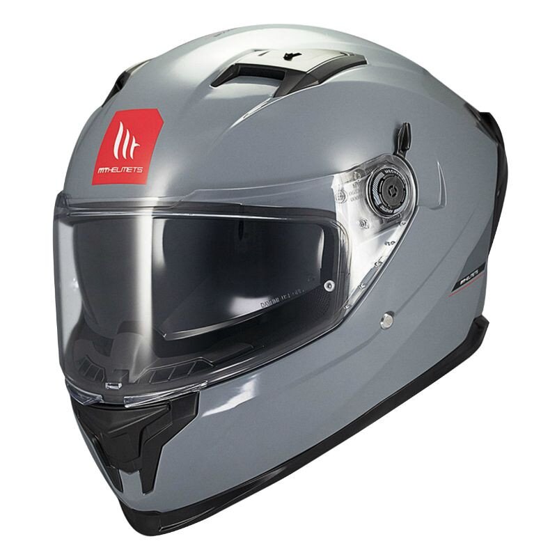 Image of Integralhelm MT Helmets BRAKER A12 matt grau L