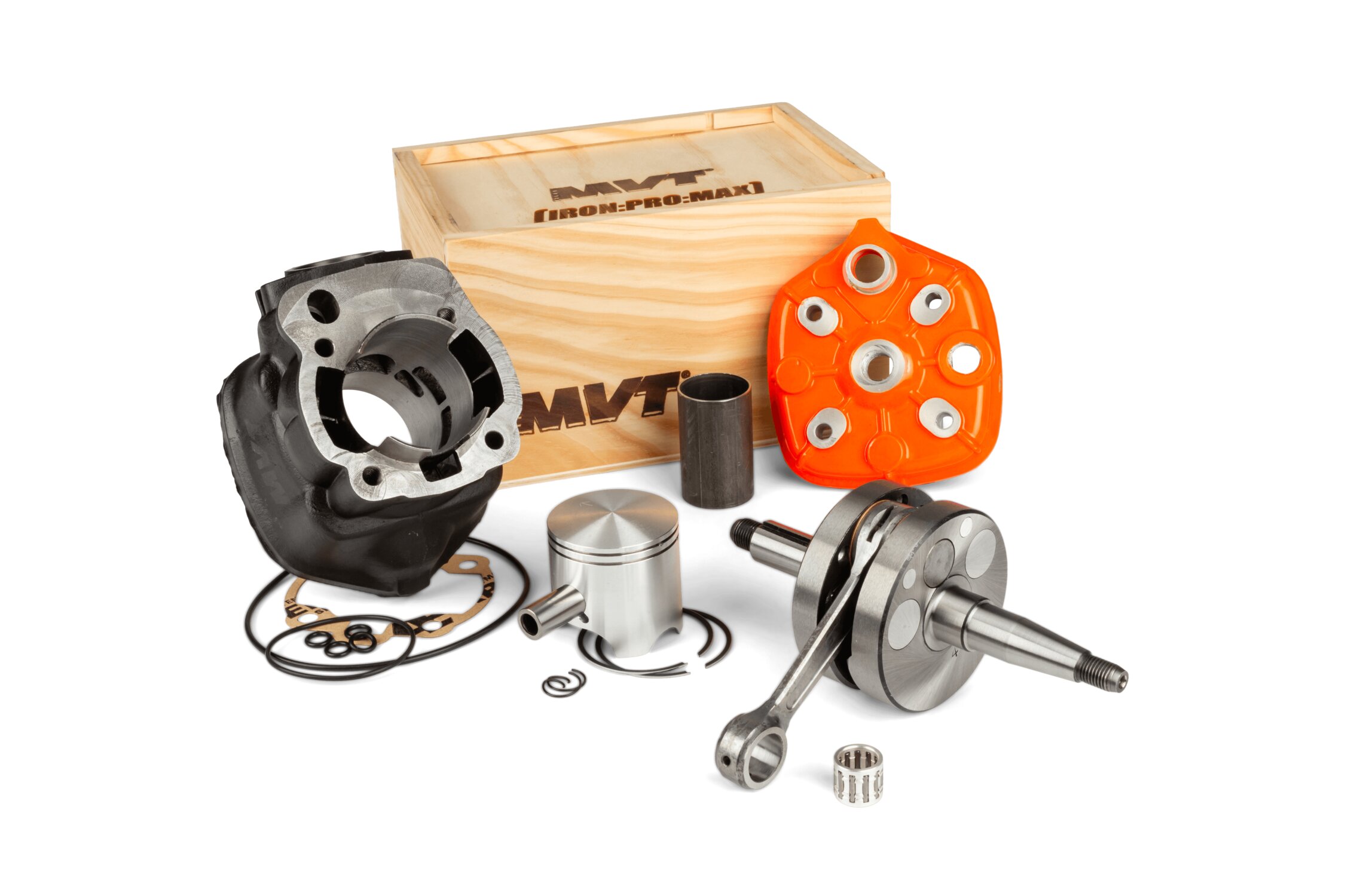 Image of Motorpack Zylinder + Kurbelwelle AM6 MVT Iron Pro Max 90