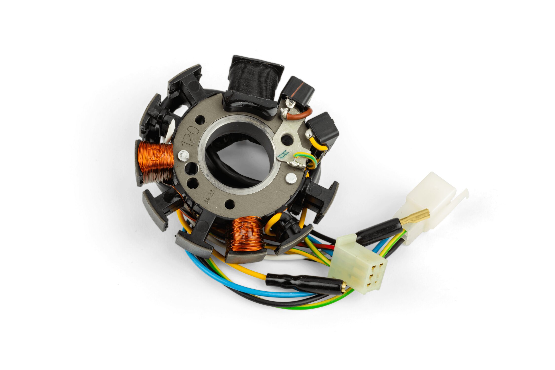Image of Stator MVT Millenium EXT104 Peugeot 103 (12V CDI blau)