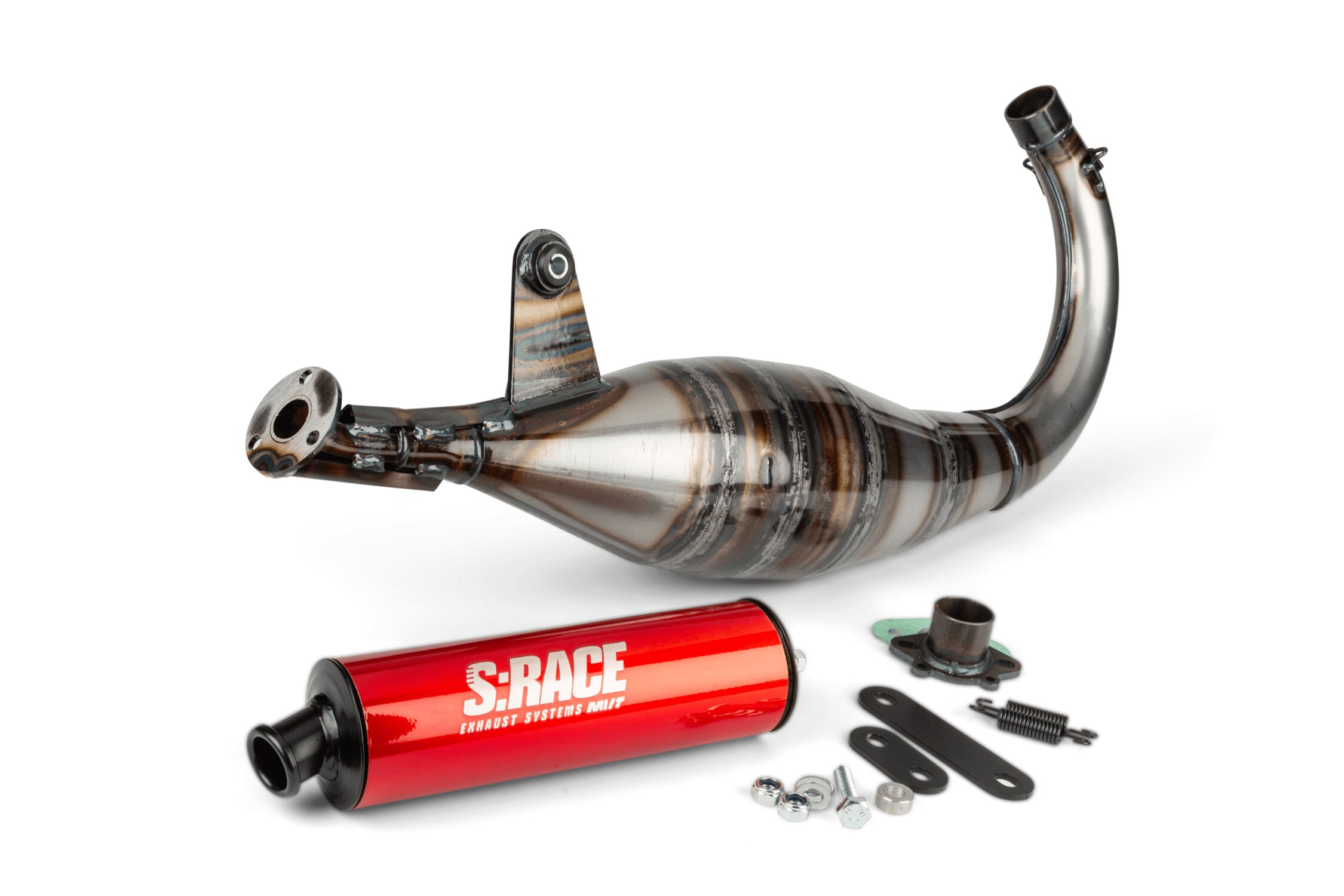 Image of Auspuff MVT S-Race 70-80ccm Derbi