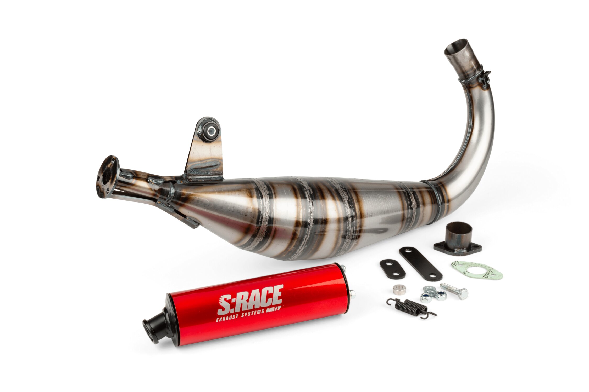 Image of Auspuff MVT S-Race 85 - 100ccm Derbi