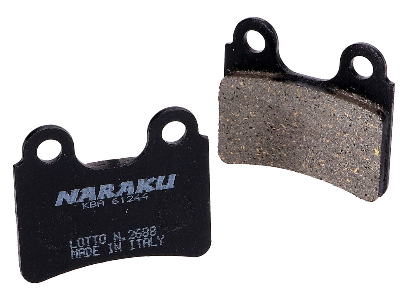 Image of Bremsbeläge Naraku organisch Italjet Jet-Set / Peugeot Elystar / Yamaha DT