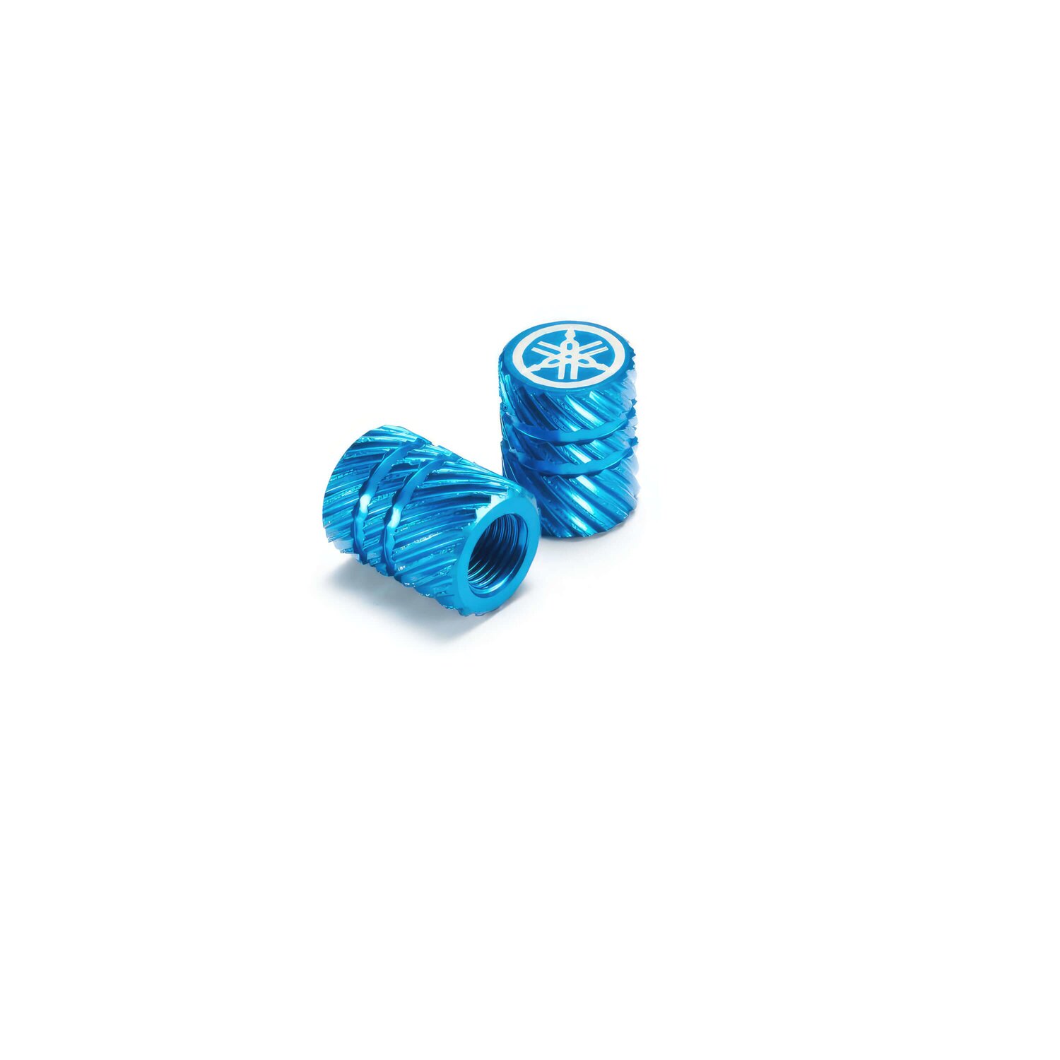 Image of Ventilkappen Spirale Yamaha TMax 560 E5 ab 2020 blau