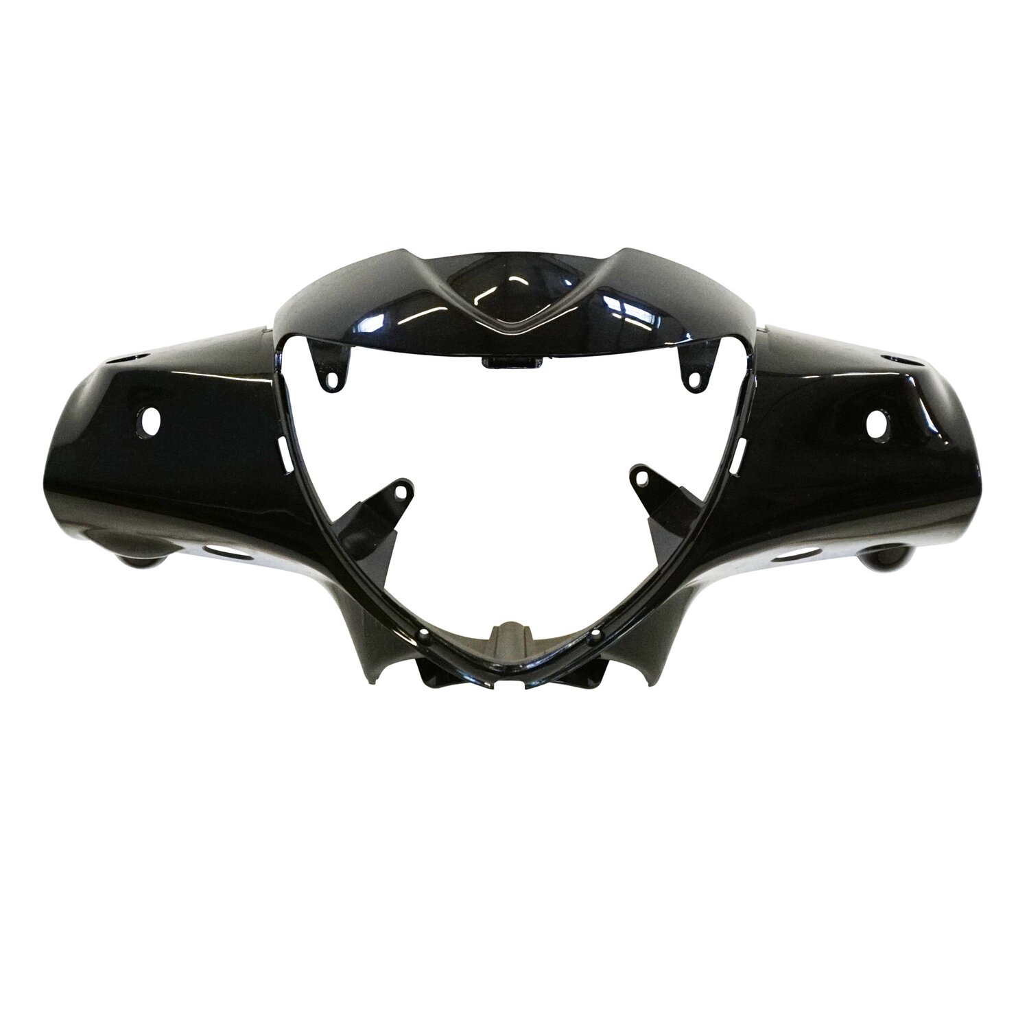 Image of Lenkerverkleidung vorne schwarz Piaggio Fly 50 4T 2V