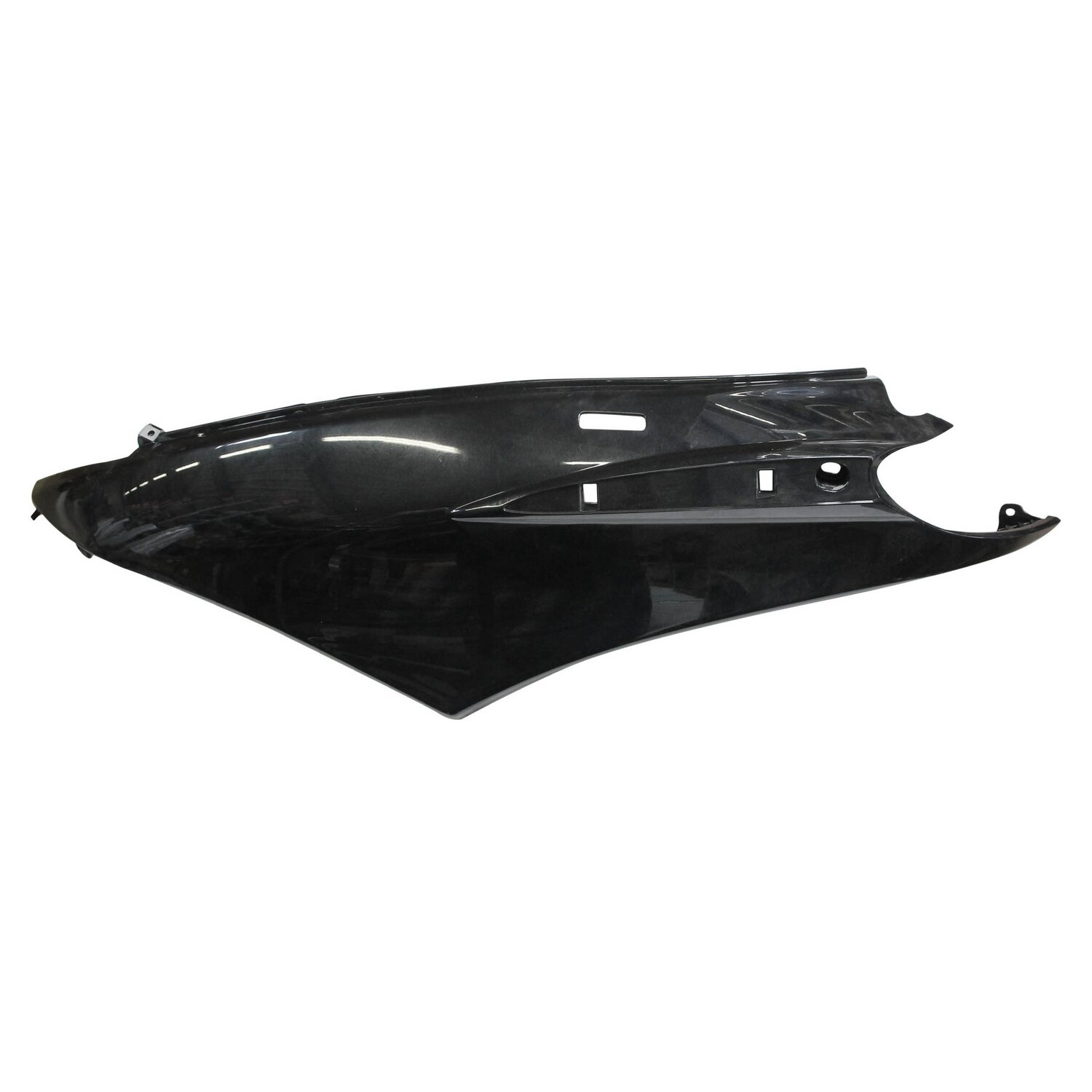 Image of Seitenverkleidung hinten links Graphit Piaggio Fly 50 4T 2V
