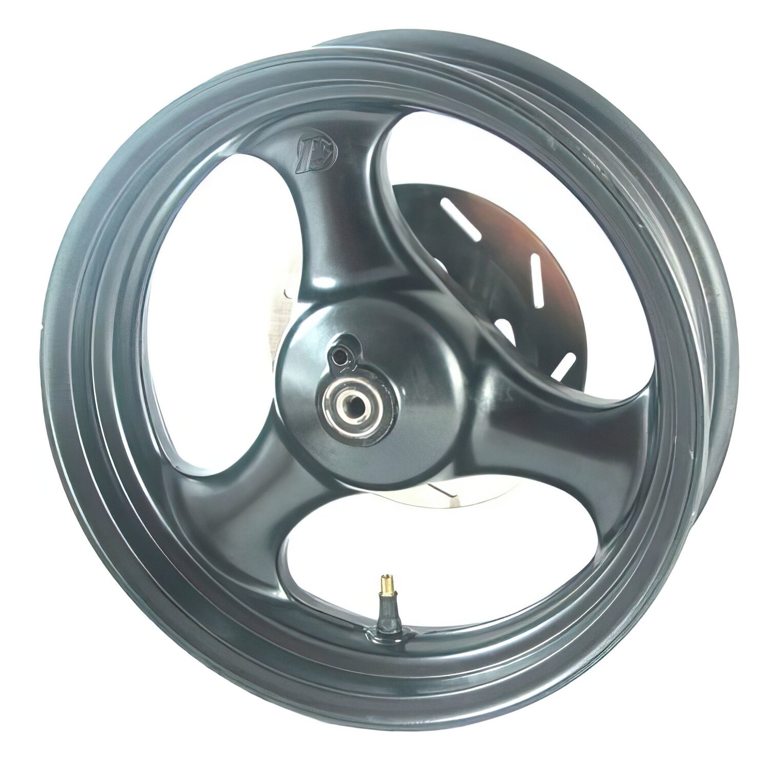 Image of Felge vorn mit Bremsscheibe Beta Ark Zwart
