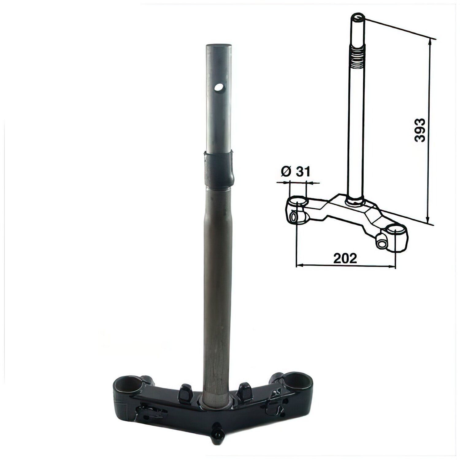 Image of Gabelbrücke Kymco Agility 12"
