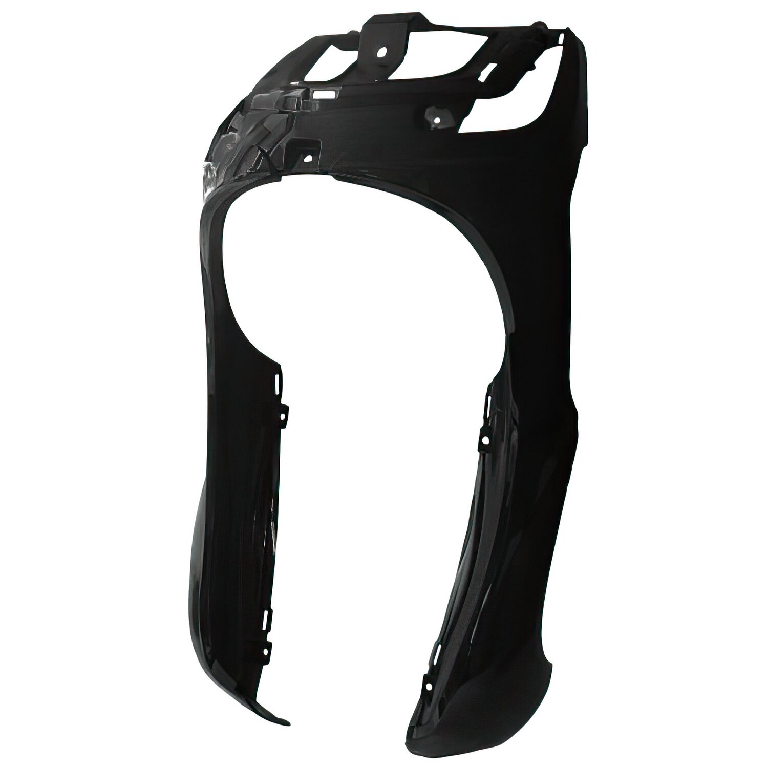 Image of Frontverkleidung Beinschutz schwarz Peugeot Tweet 4T