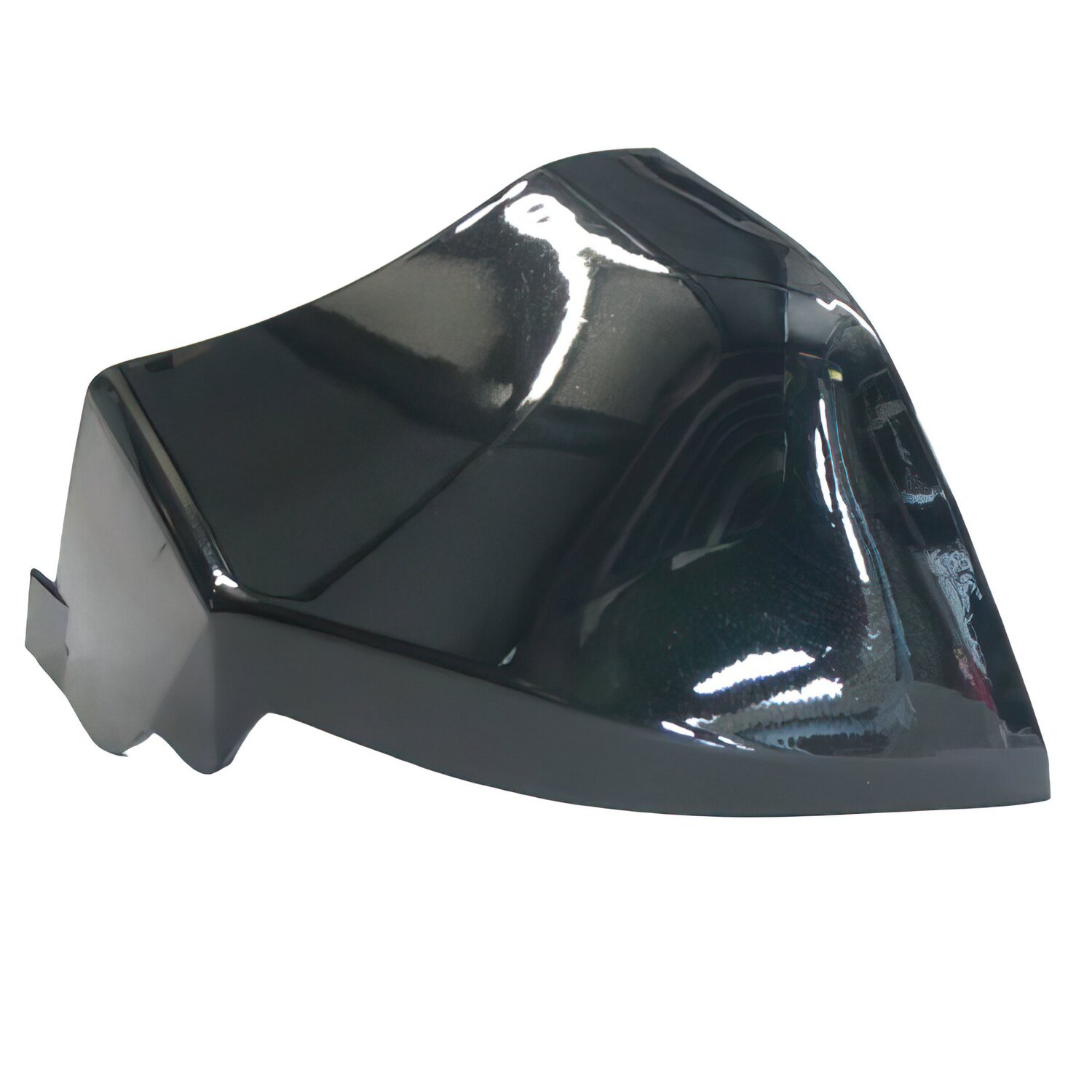 Image of Seitenverkleidung links hinten schwarz Piaggio / Vespa LX