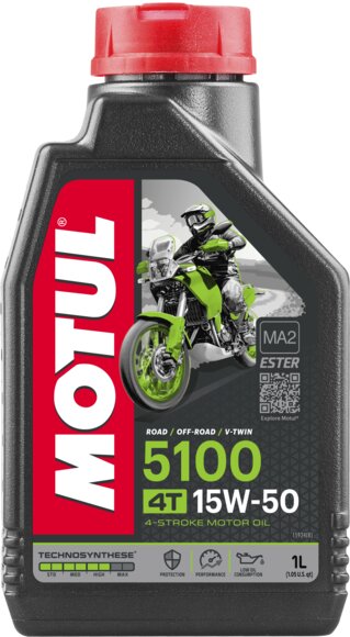 Motoröl 4T Motul 5100 15W-50 1L