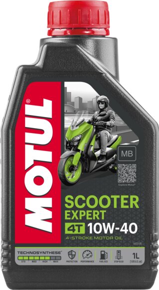 Motoröl 4T Motul Scooter Expert 10W40 MB 1L