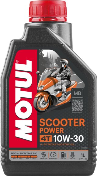 Image of 4-Takt Öl Motul Scooter Power 10W30 MB 1L