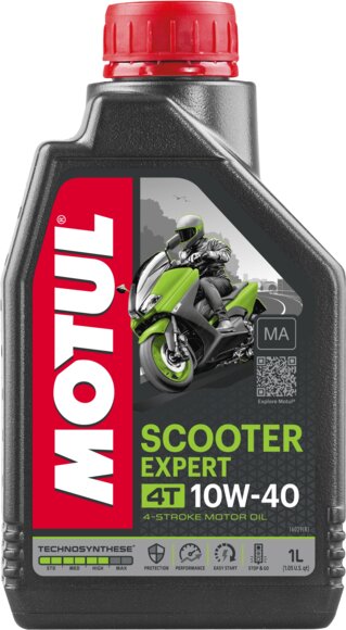 Motoröl 4T Motul Scooter Expert 10W40 MA 1L
