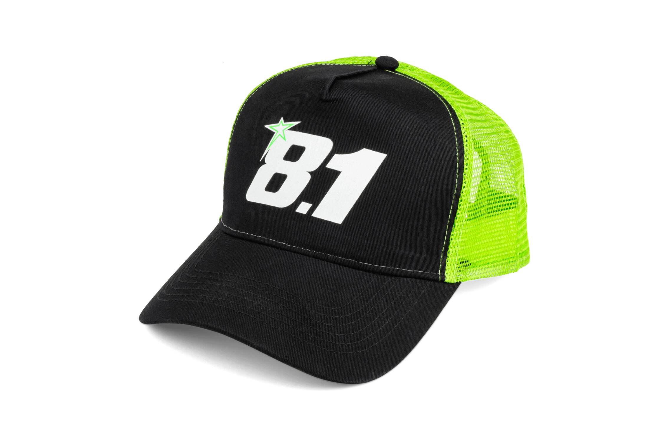 Image of Trucker Cap Ottopuntouno 8.1 Grün / Schwarz