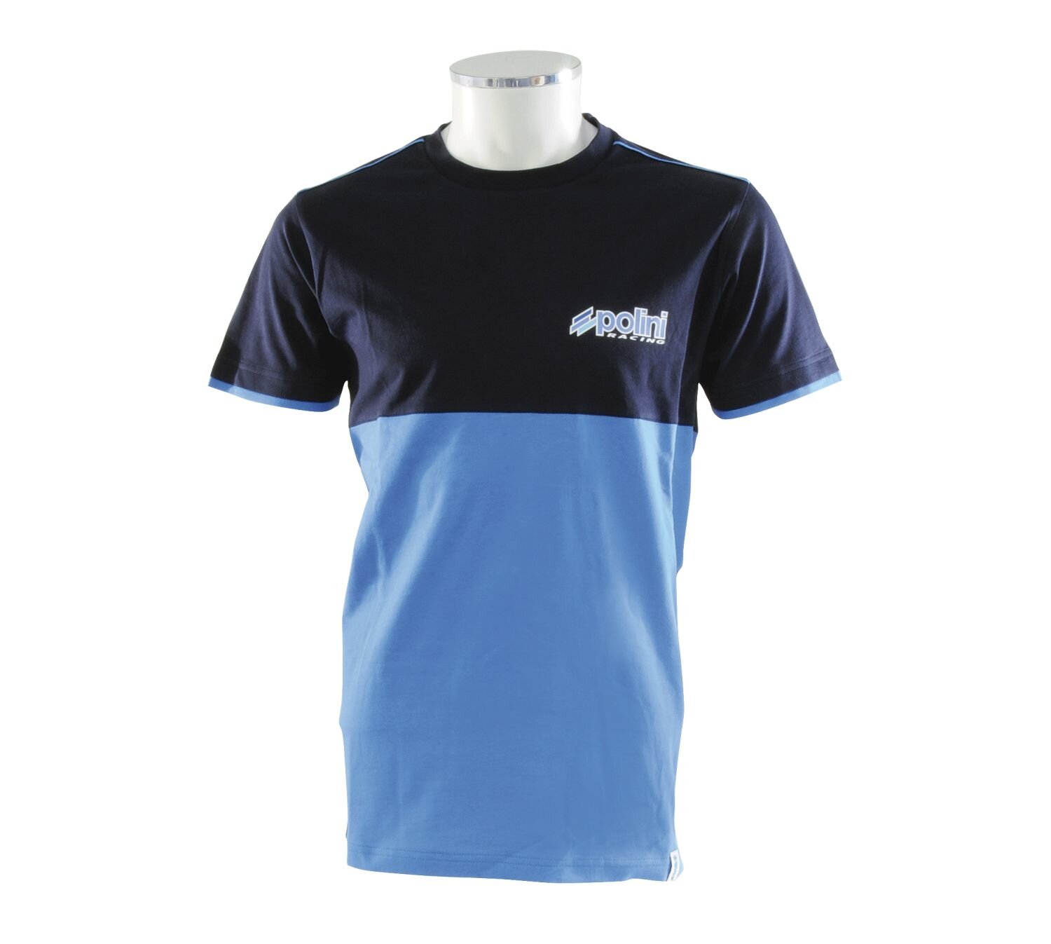 Image of T-Shirt Polini Evo zweifarbig blau XXL