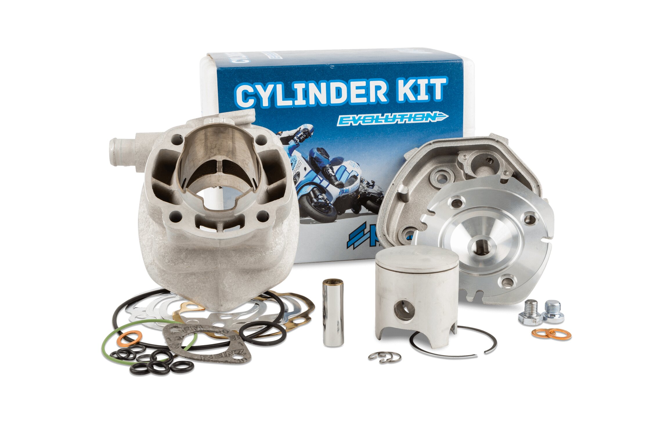 Image of Zylinder Kit Polini Evolution 3 70ccm 12mm Minarelli liegend LC